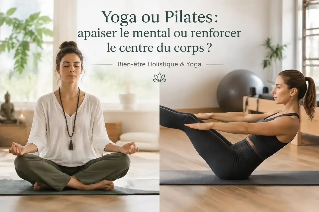 Yoga ou Pilates : apaiser le mental ou renforcer le centre du corps ?