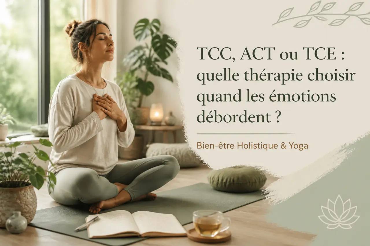 TCC, ACT ou TCE : quelle thérapie choisir quand les émotions débordent ?