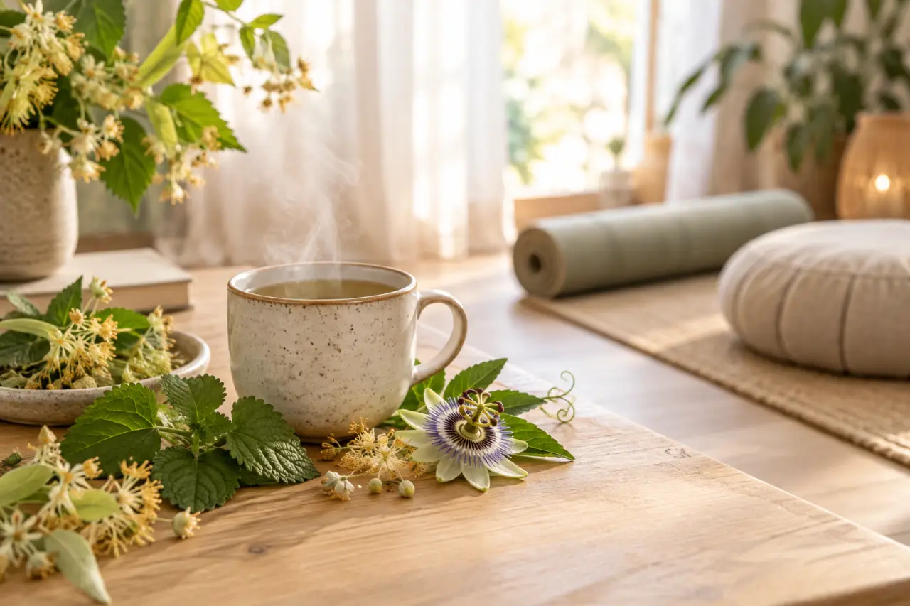 Quelle tisane pour relaxer ? Mélisse, tilleul ou passiflore selon le moment
