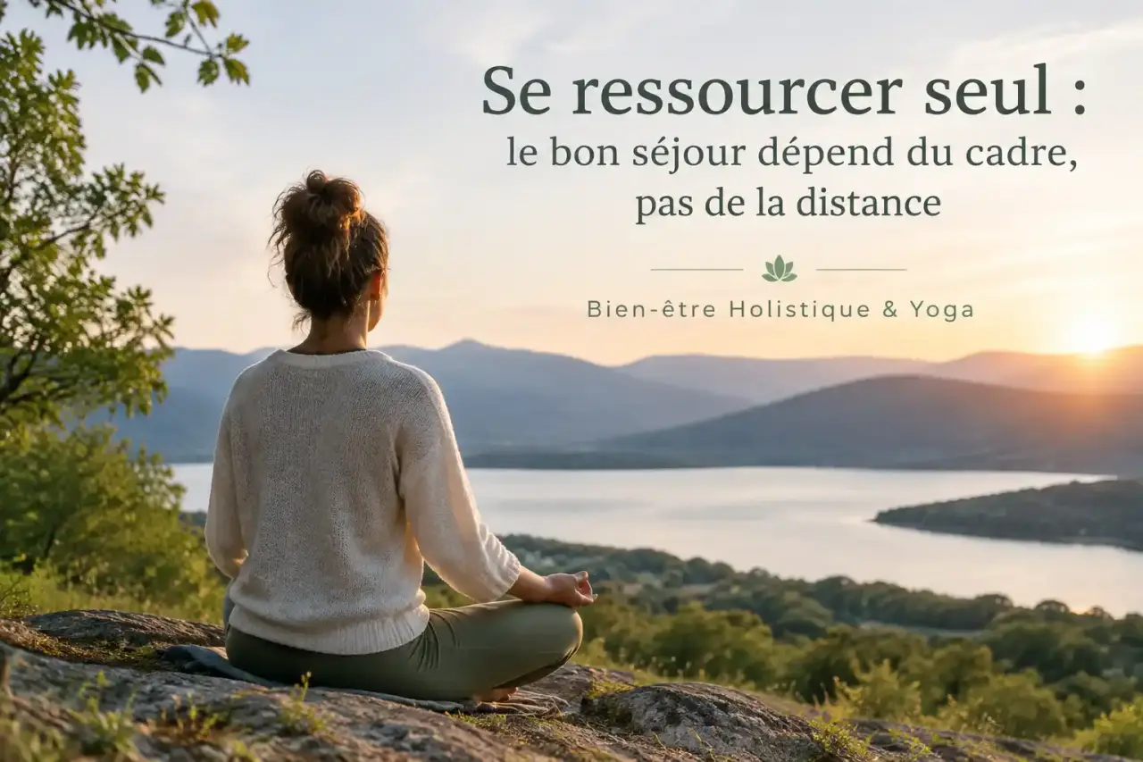 Se ressourcer seul : le bon séjour dépend du cadre, pas de la distance