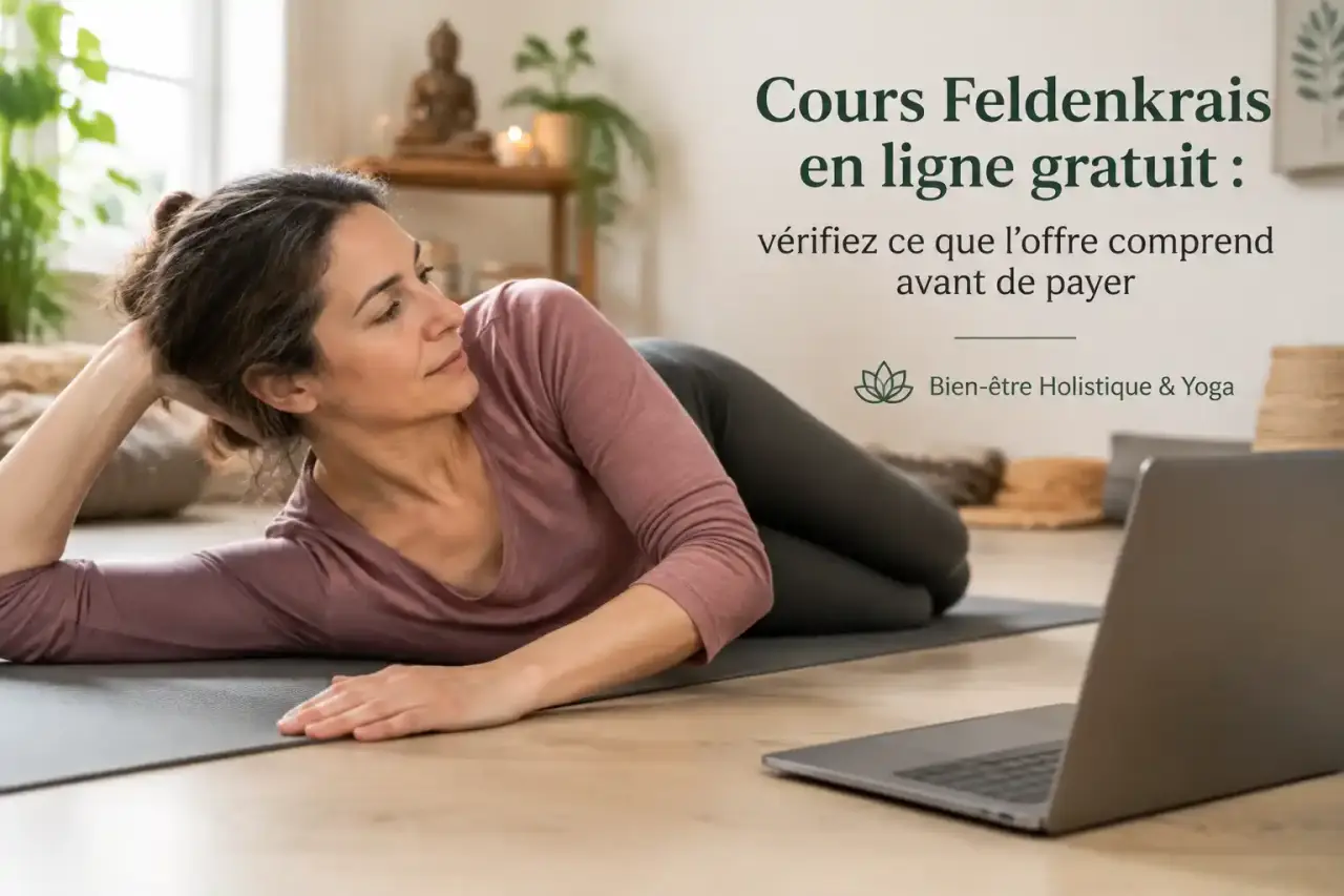 Cours Feldenkrais en ligne gratuit : vérifiez ce que l’offre comprend avant de payer